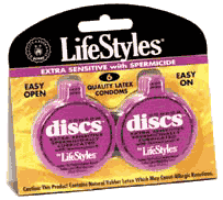 Discs with Spermicide