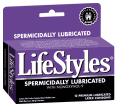 Spermicidally Lubricated